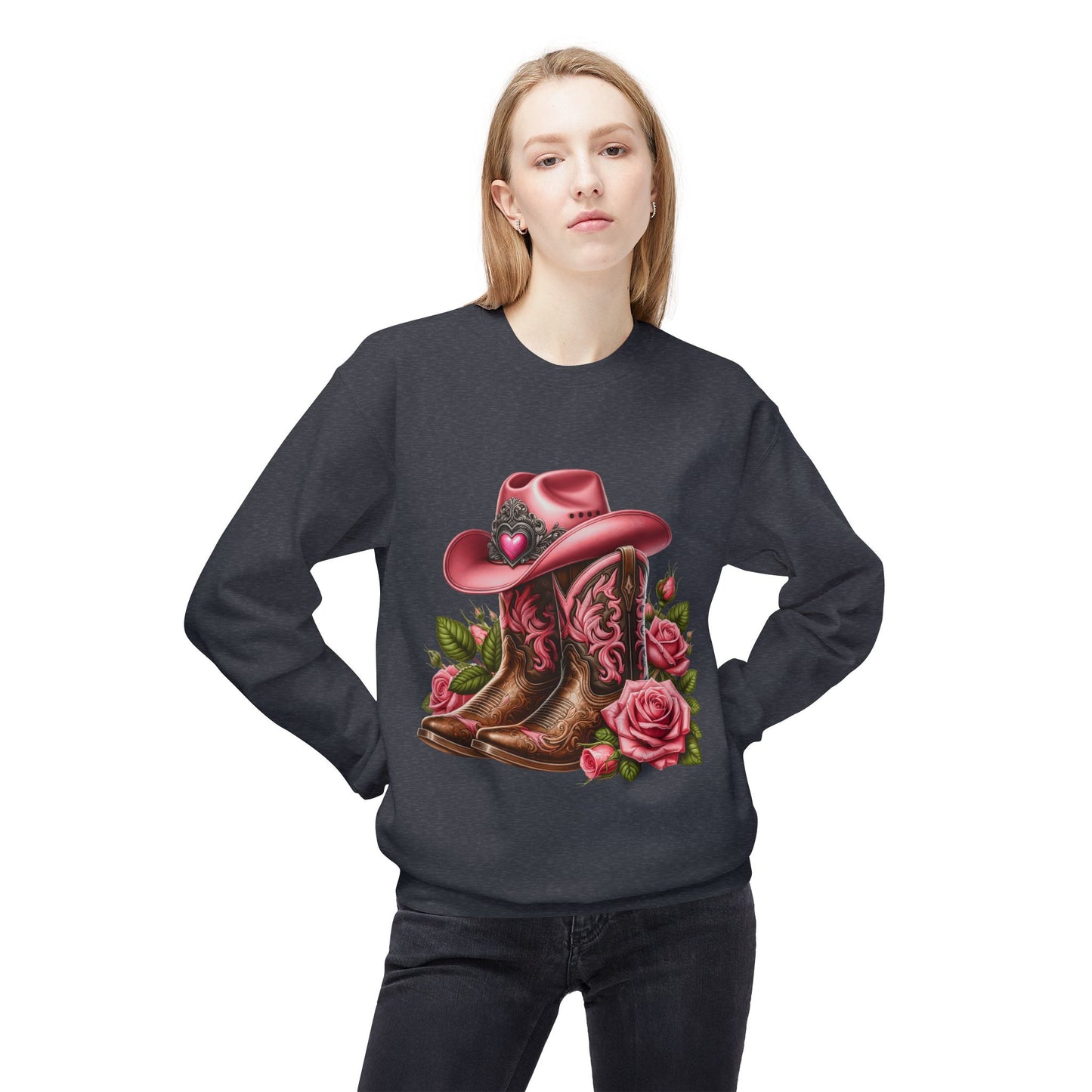 Cowgirl Floral Sweatshirt