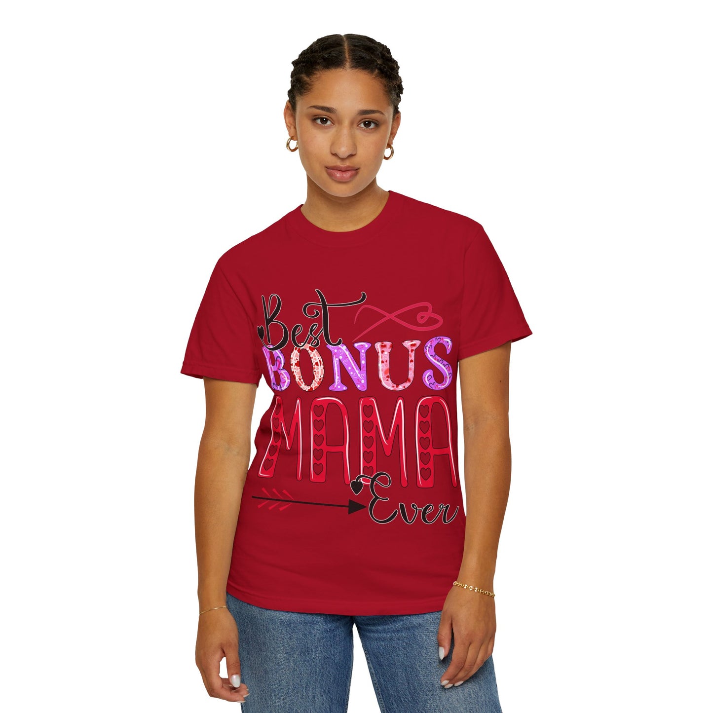 Garment-Dyed T-shirt - Best Bonus Mama Ever