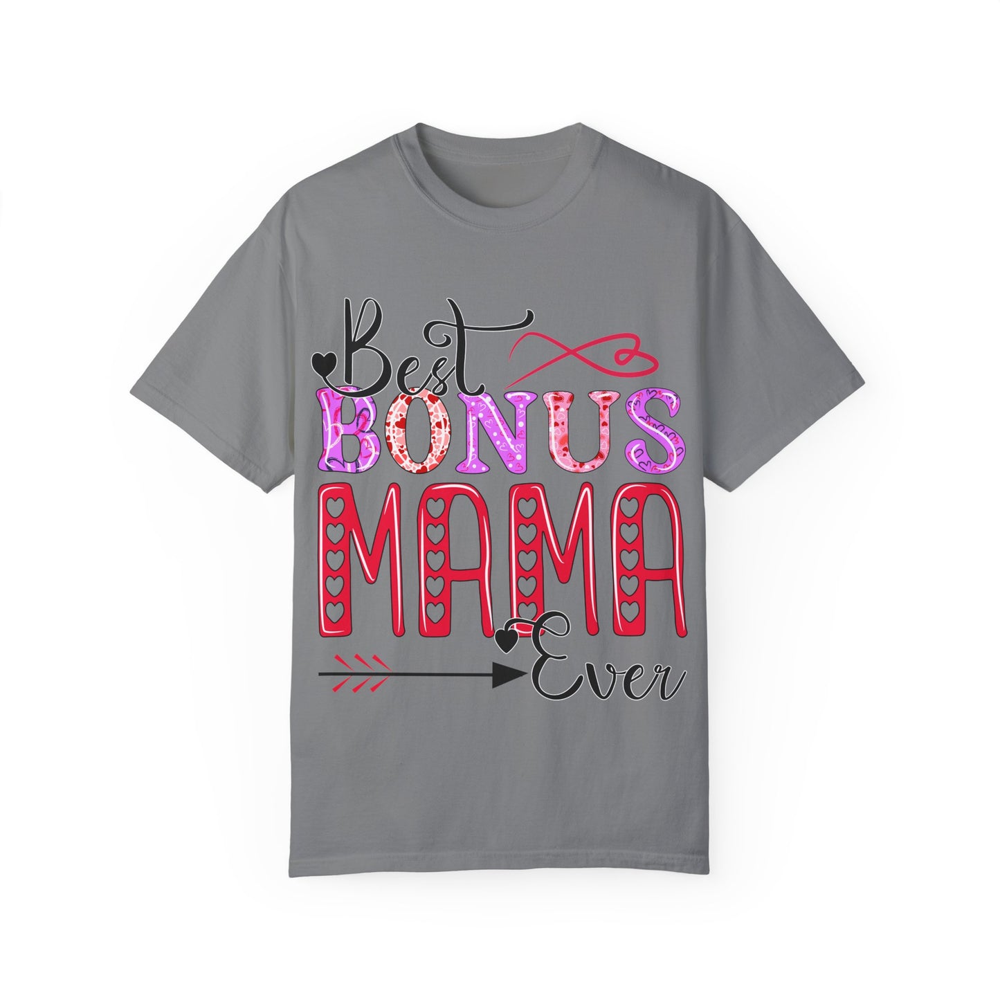 Garment-Dyed T-shirt - Best Bonus Mama Ever