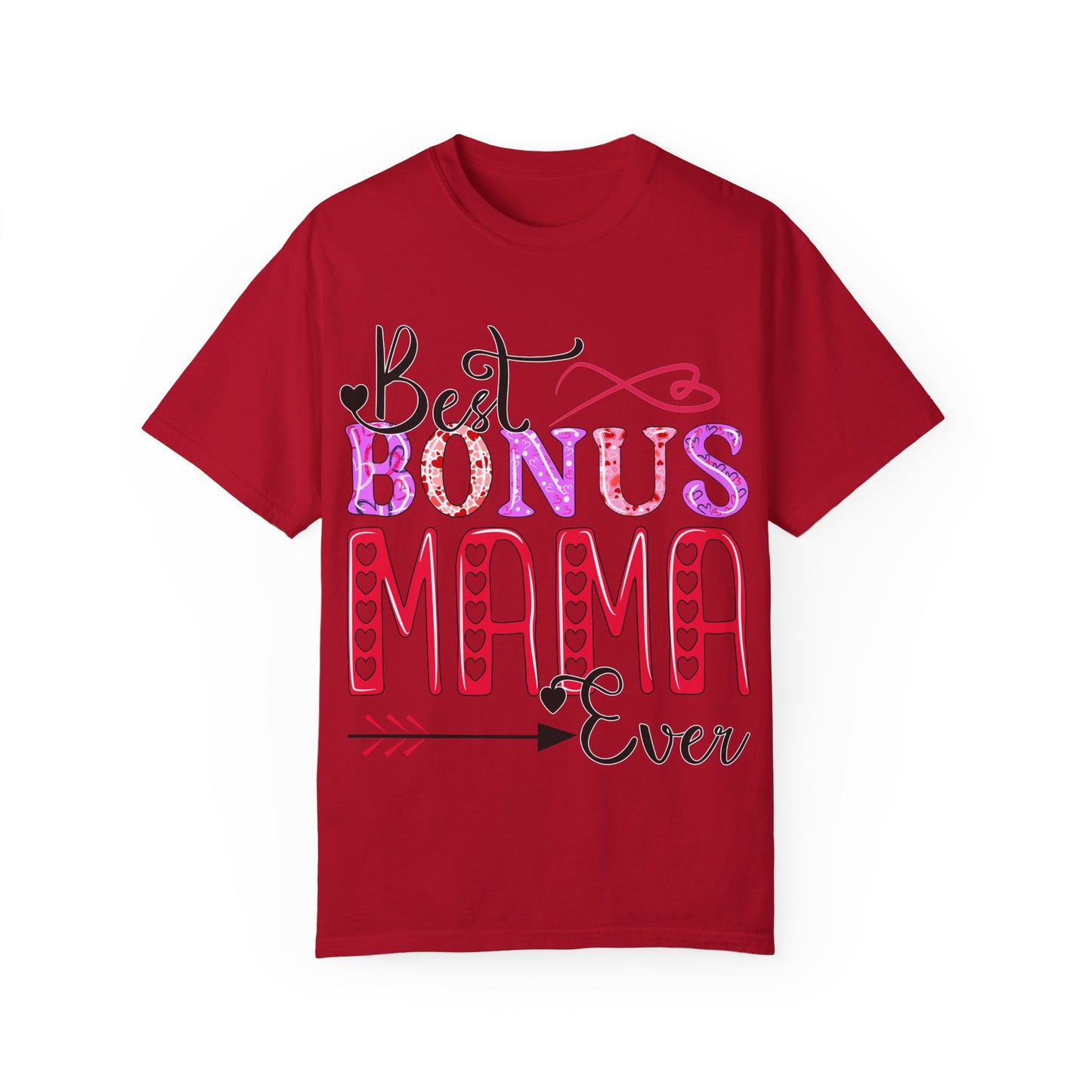 Garment-Dyed T-shirt - Best Bonus Mama Ever