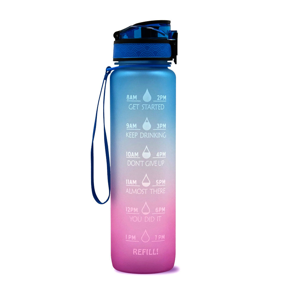 Motivational Leakproof Sports Bottle