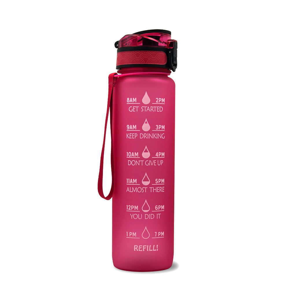 Motivational Leakproof Sports Bottle