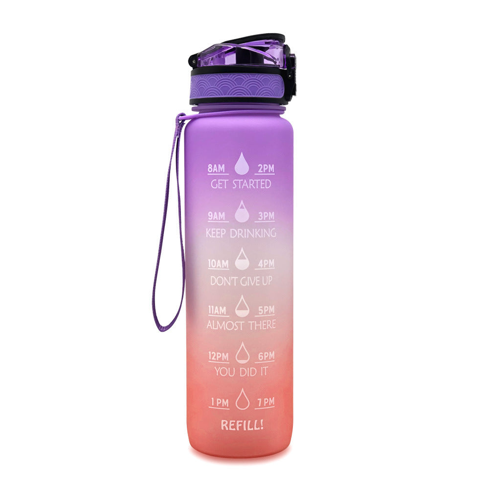 Motivational Leakproof Sports Bottle