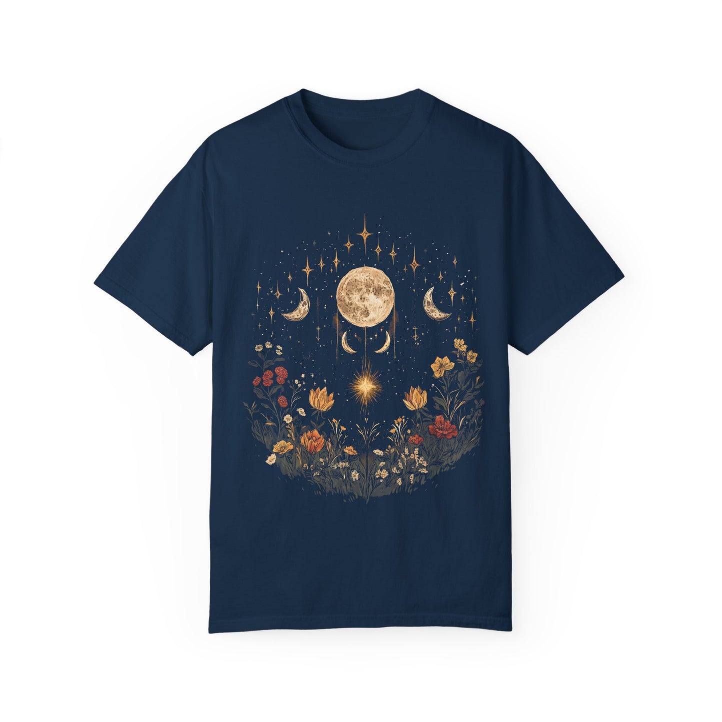 Boho Moon & Stars Unisex T-Shirt