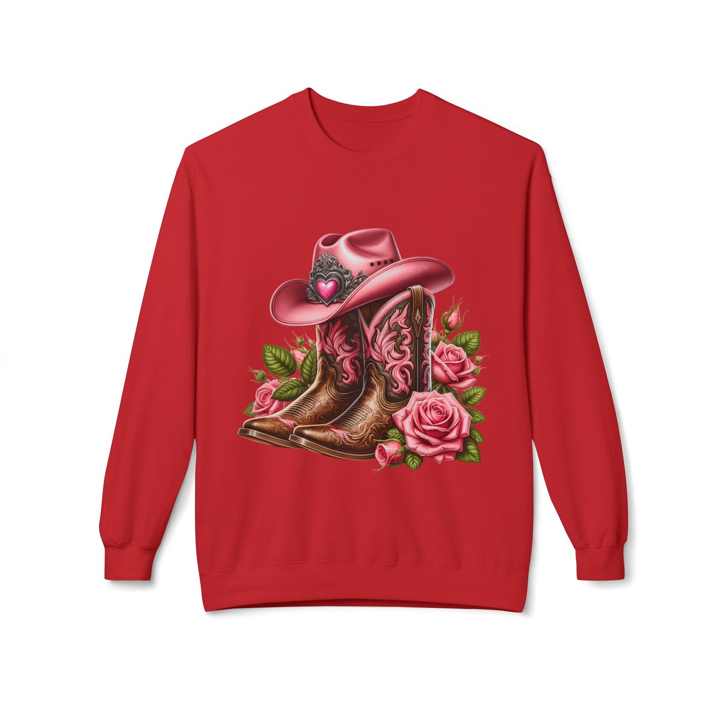 Cowgirl Floral Sweatshirt