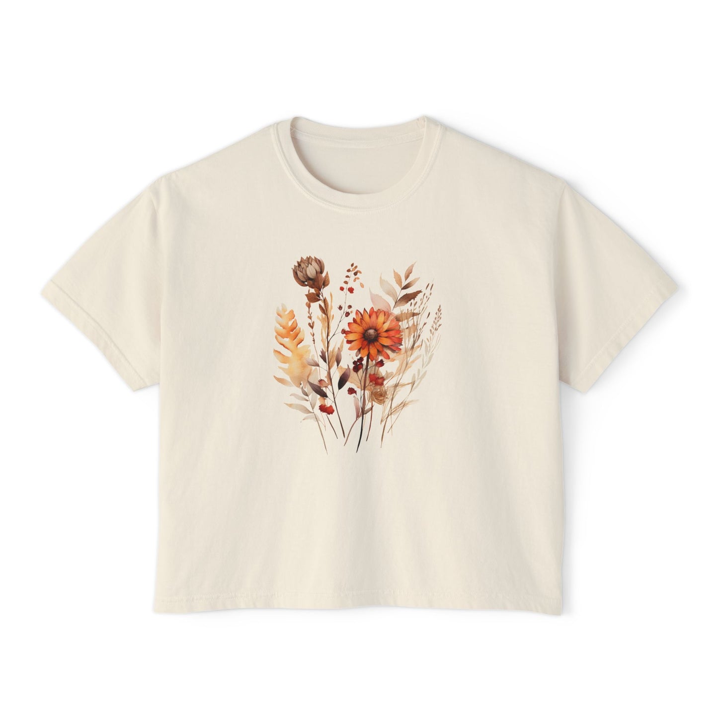 Women's Boxy Tee - Casual Boxy T shirt
