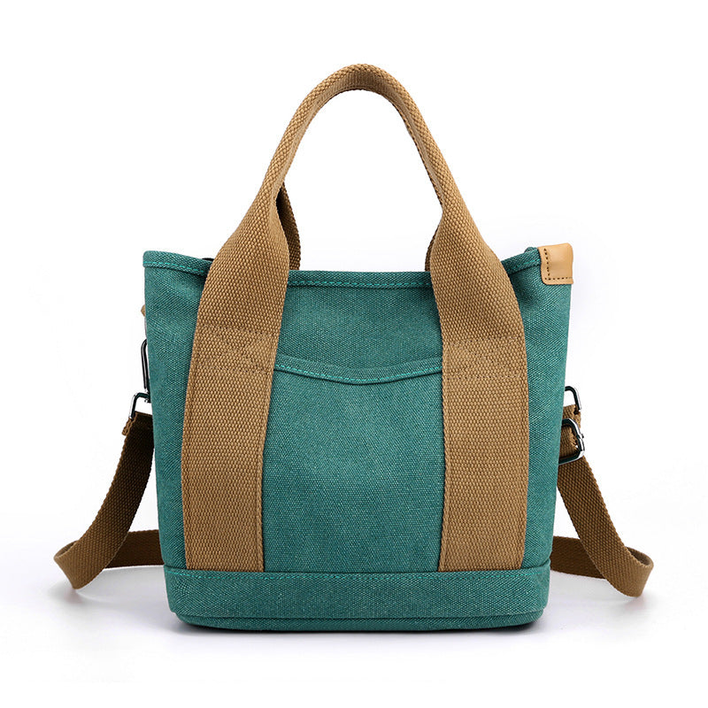 Trendy Canvas Commute Bag