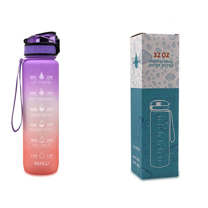 Motivational Leakproof Sports Bottle