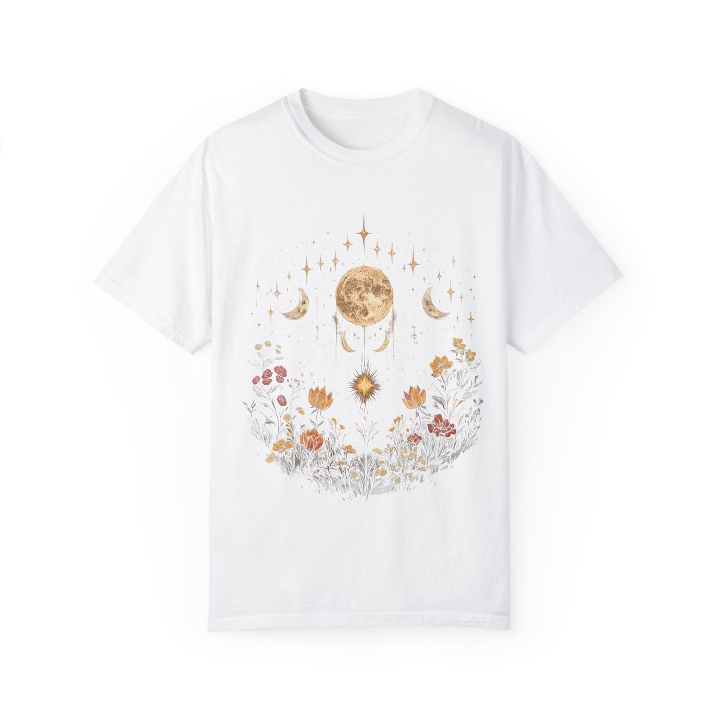 Boho Moon & Stars Unisex T-Shirt