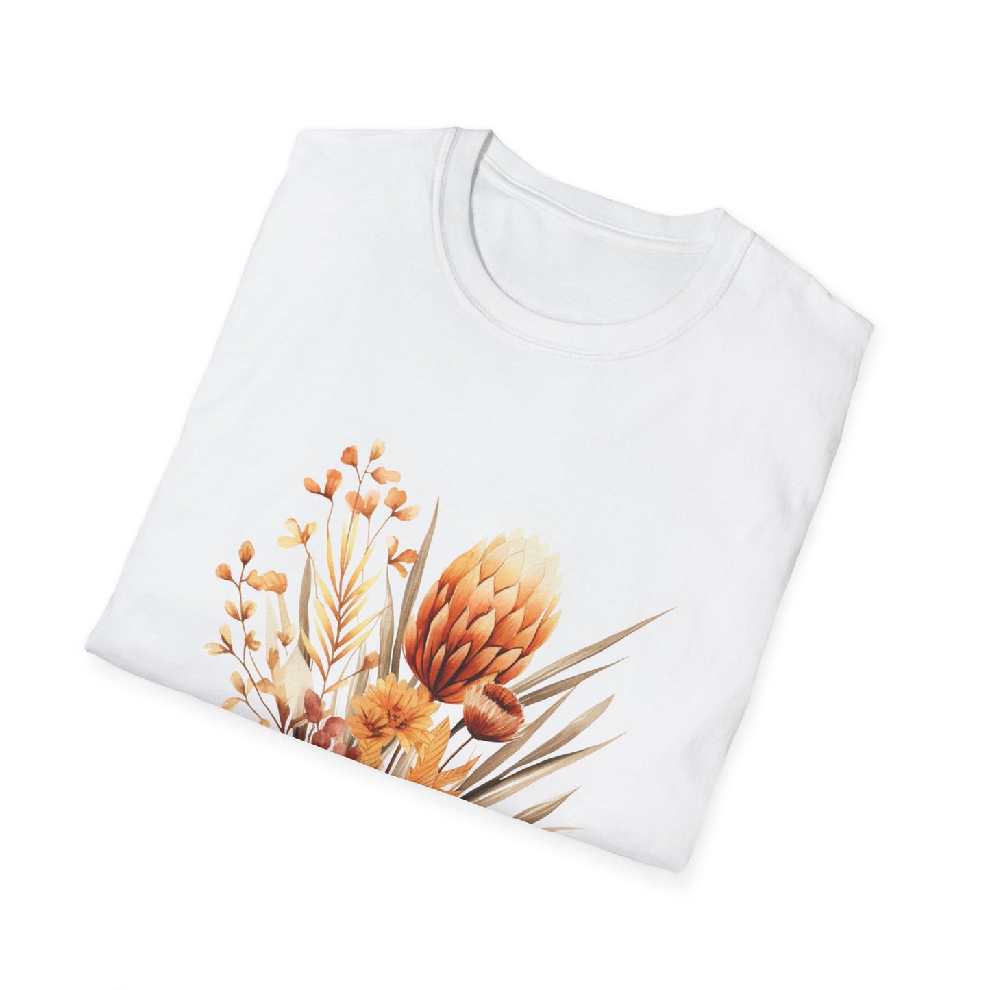 Boho Flower T-Shirt for Women Men Nature Lovers Gift Idea