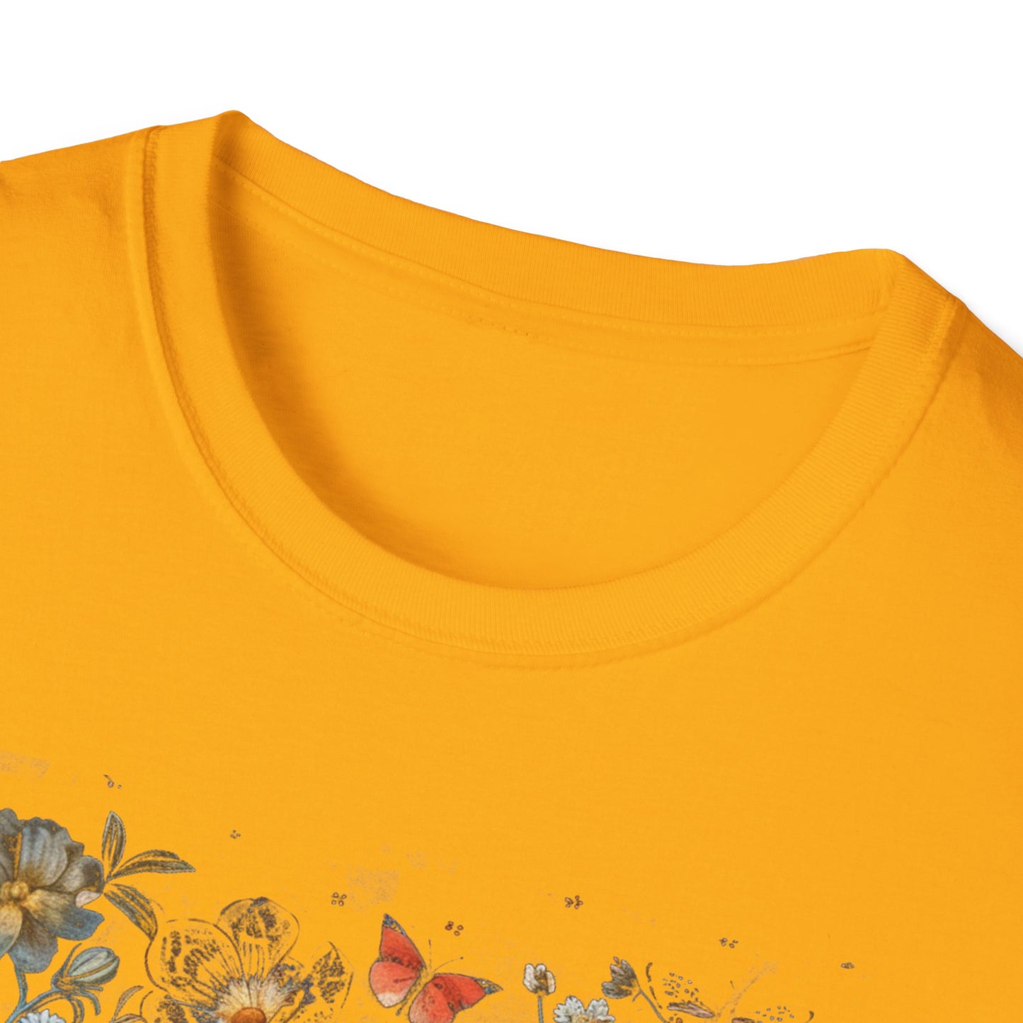 Wild Flower Butterfly T-Shirt