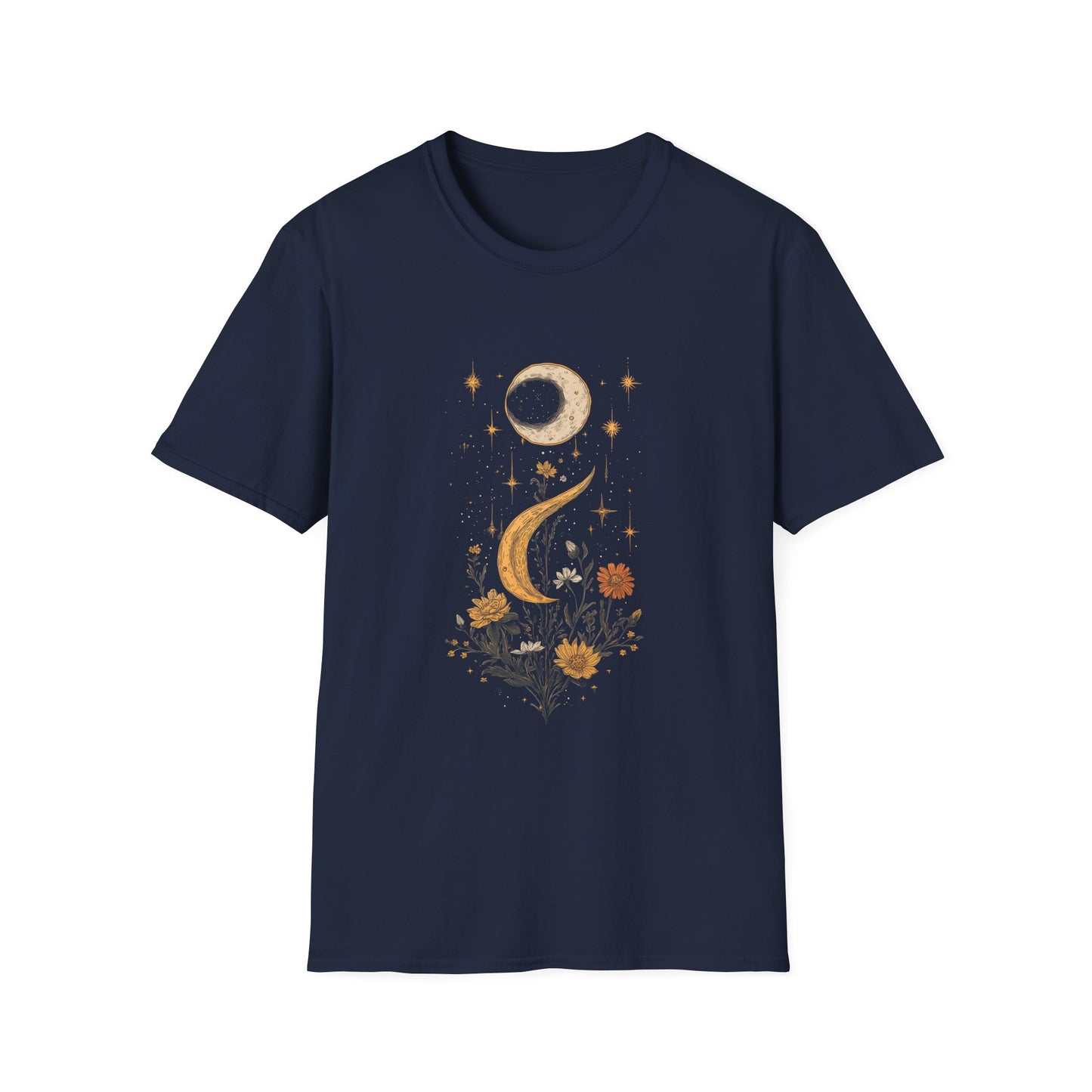 Bohemian Moon Floral T-Shirt