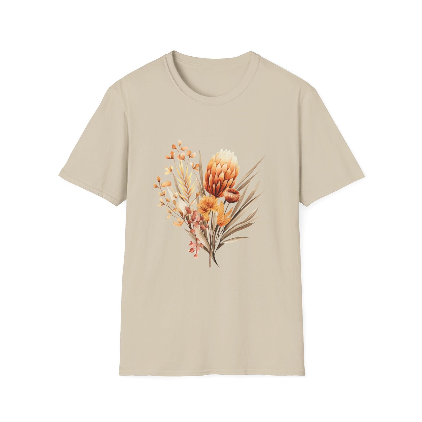 Boho Flower T-Shirt for Women Men Nature Lovers Gift Idea