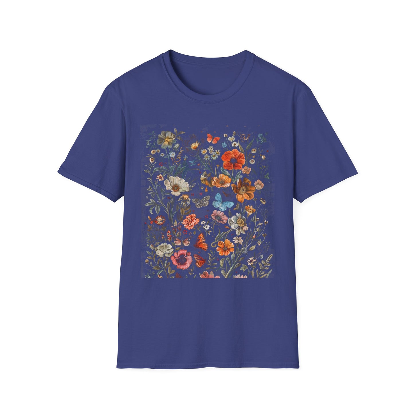 Wild Flower Butterfly T-Shirt