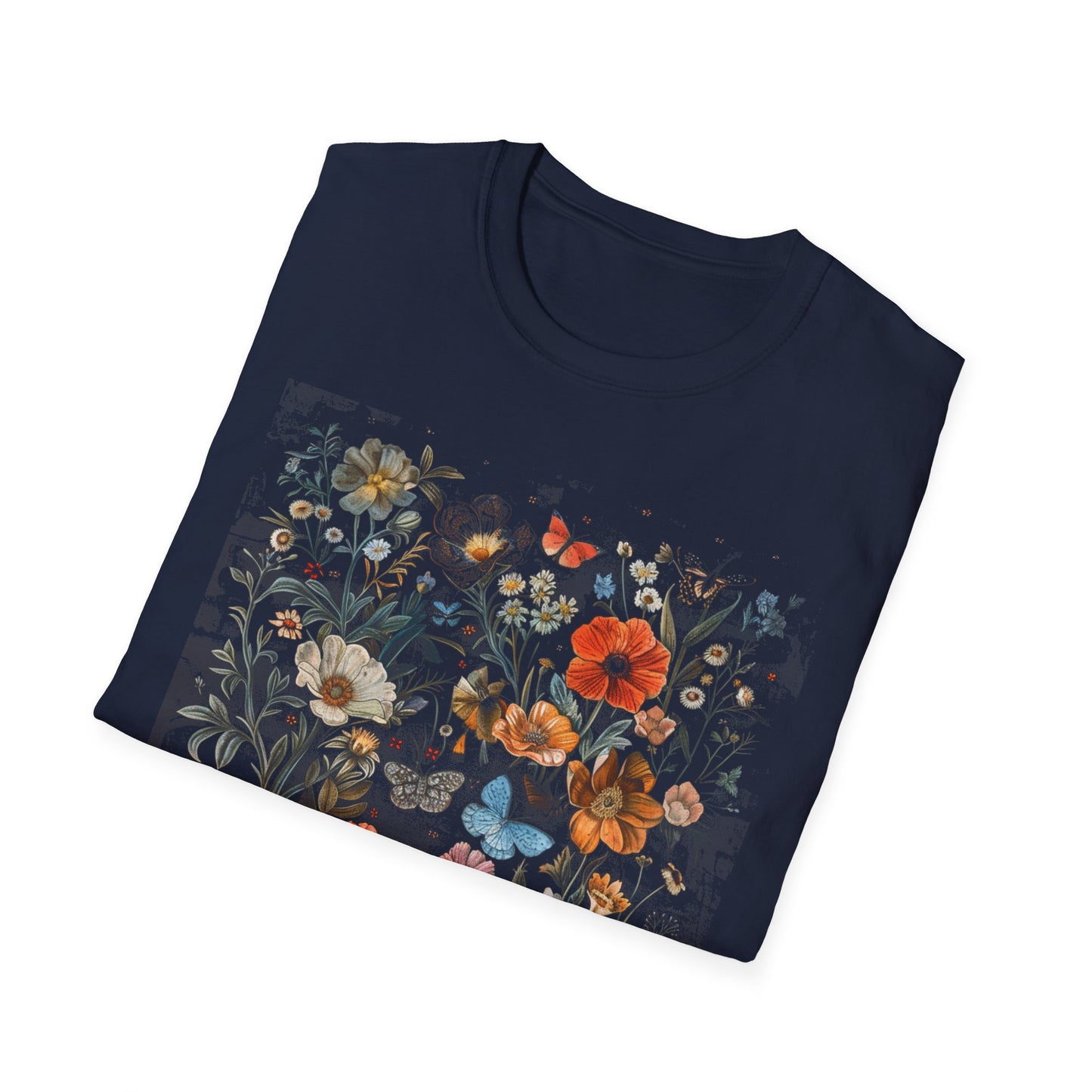 Wild Flower Butterfly T-Shirt