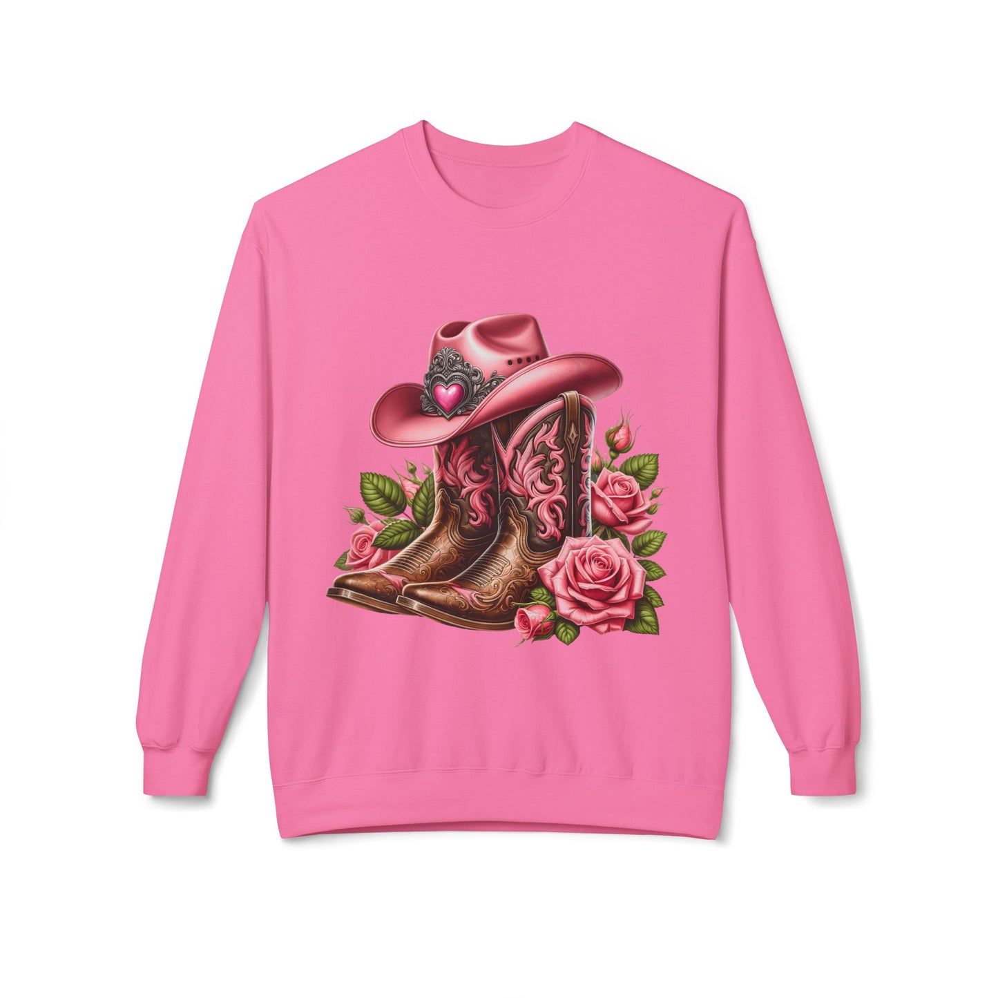 Cowgirl Floral Sweatshirt