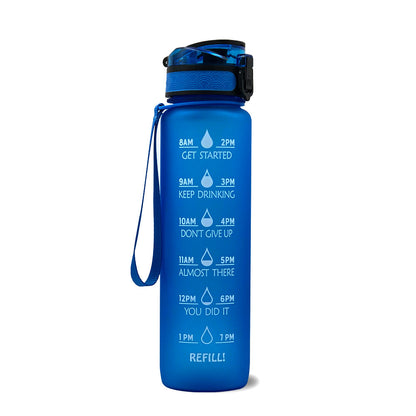 Motivational Leakproof Sports Bottle
