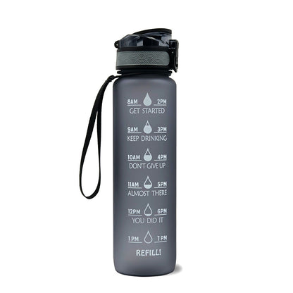 Motivational Leakproof Sports Bottle
