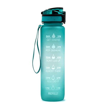 Motivational Leakproof Sports Bottle