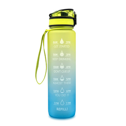 Motivational Leakproof Sports Bottle