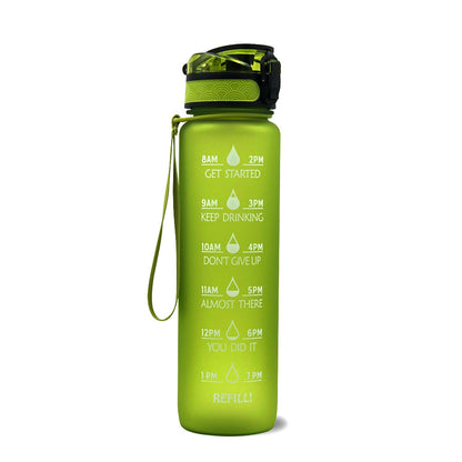 Motivational Leakproof Sports Bottle