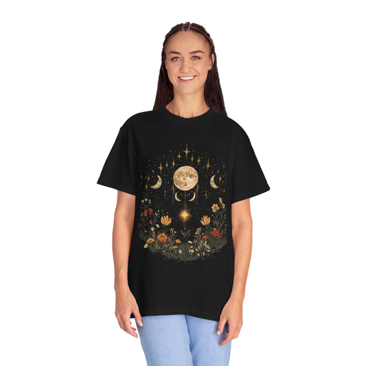 Boho Moon & Stars Unisex T-Shirt