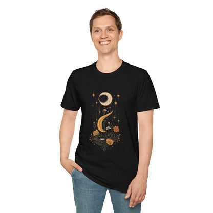 Bohemian Moon Floral T-Shirt