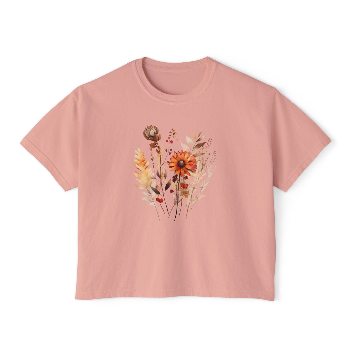 Women's Boxy Tee - Casual Boxy T shirt