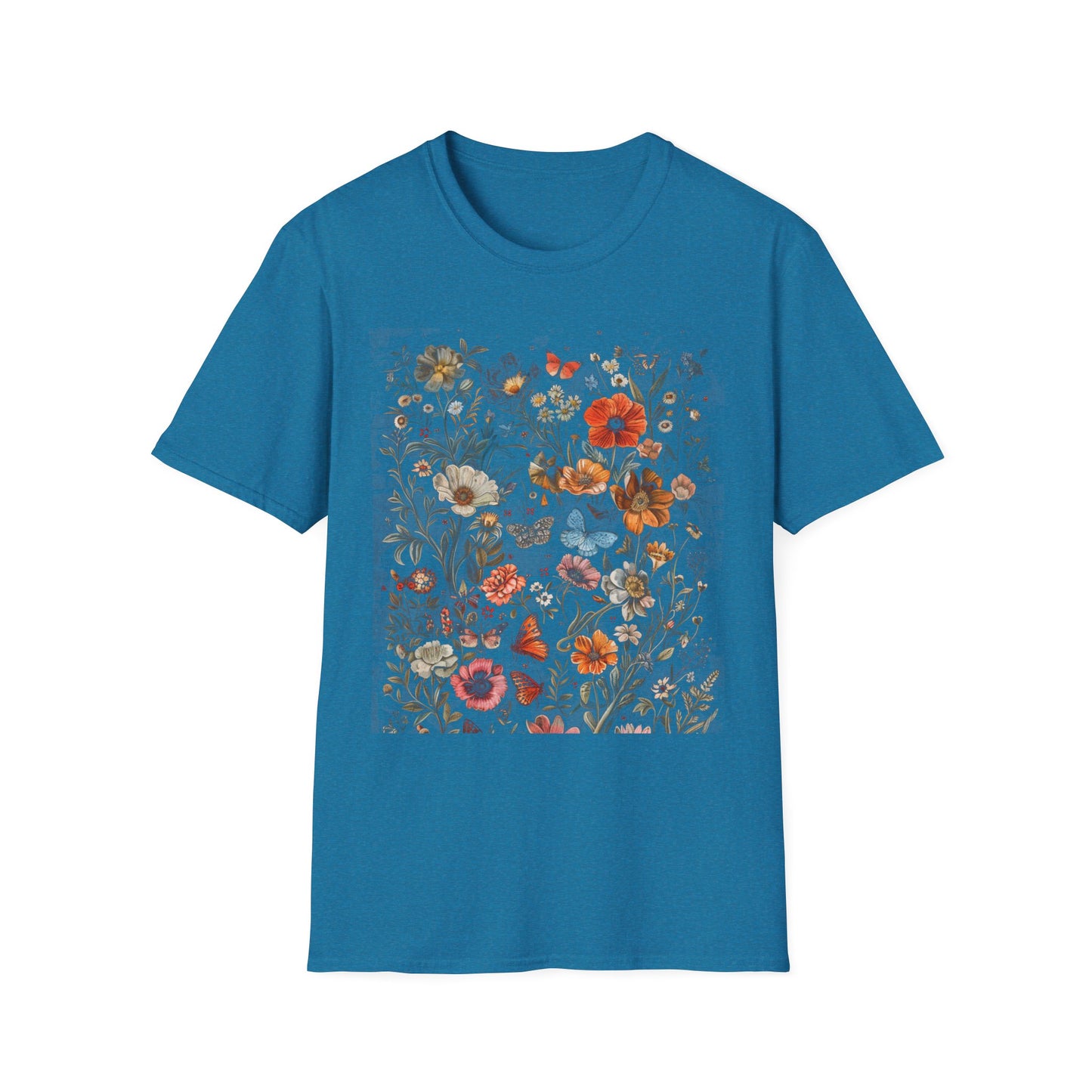 Wild Flower Butterfly T-Shirt