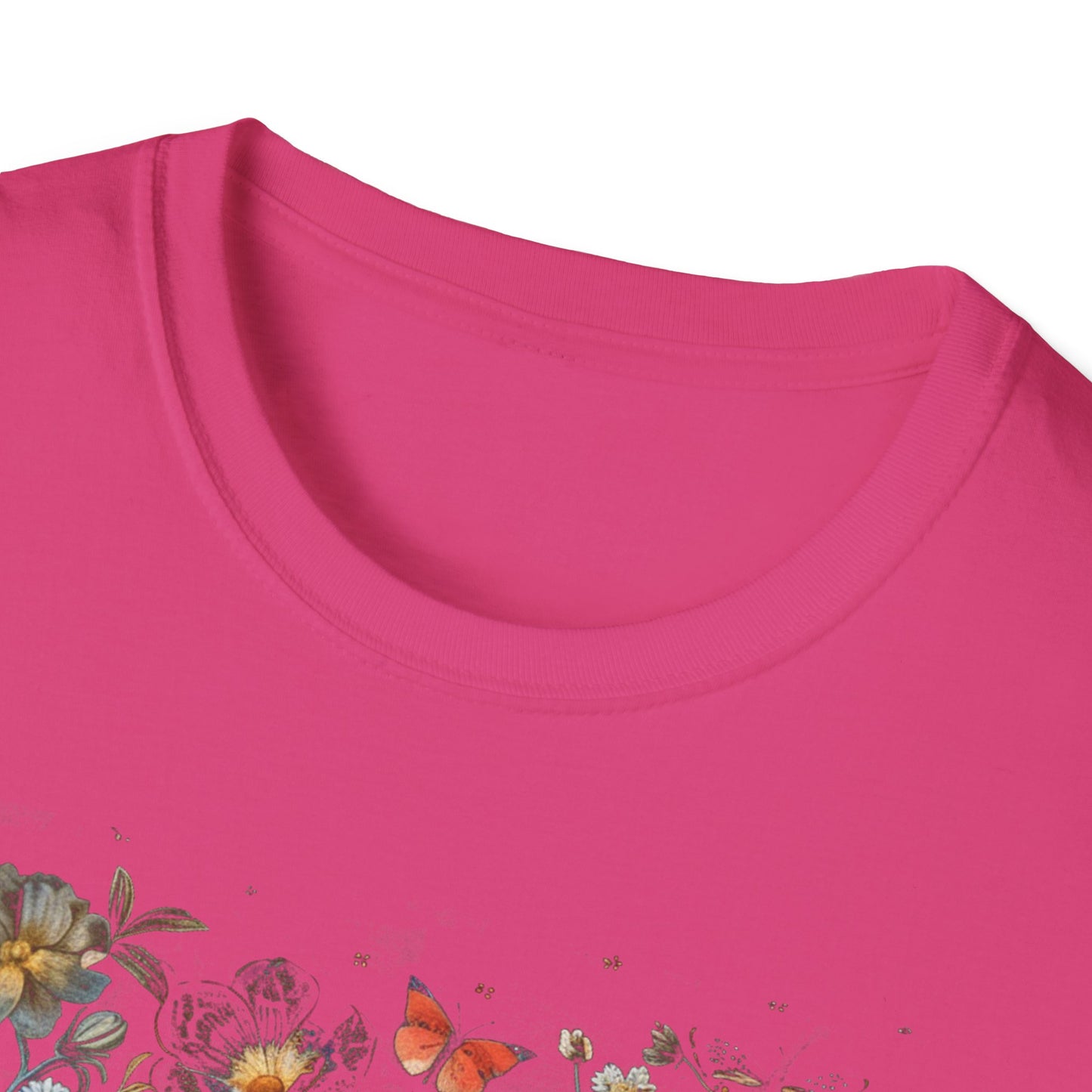 Wild Flower Butterfly T-Shirt