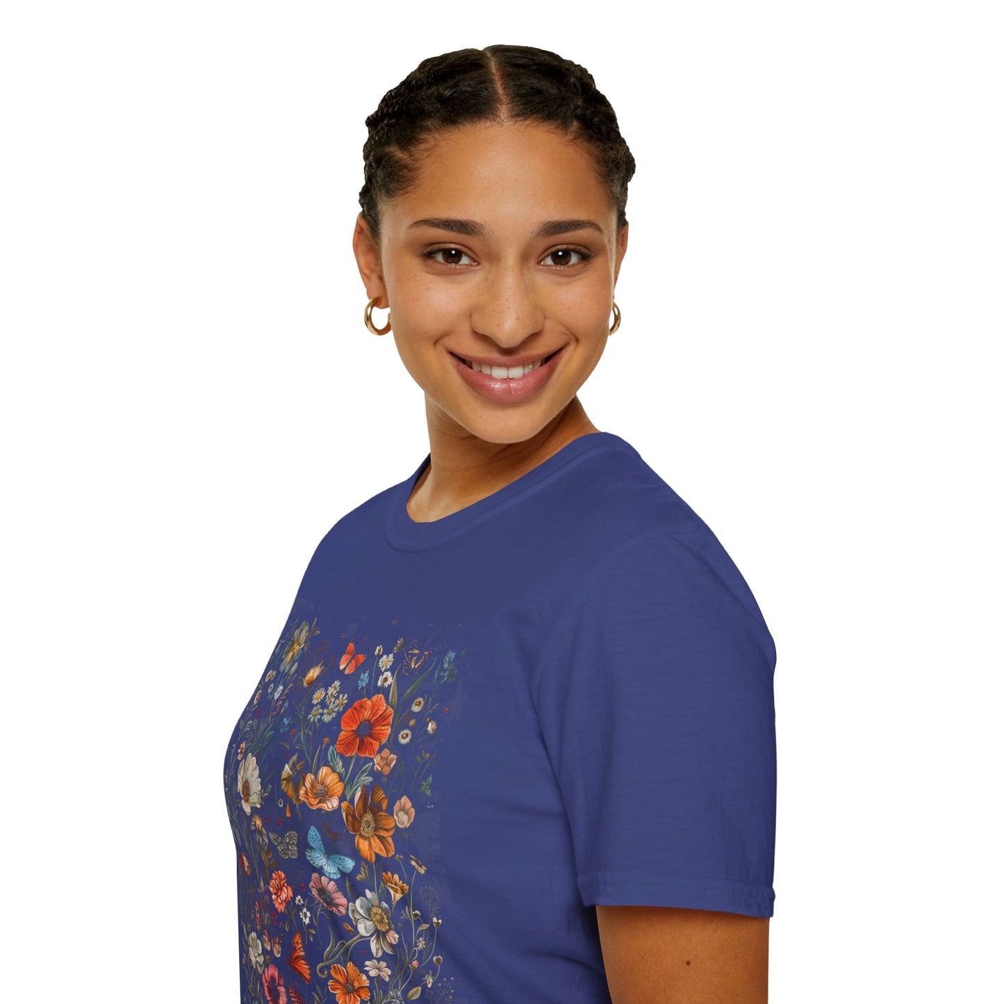 Wild Flower Butterfly T-Shirt