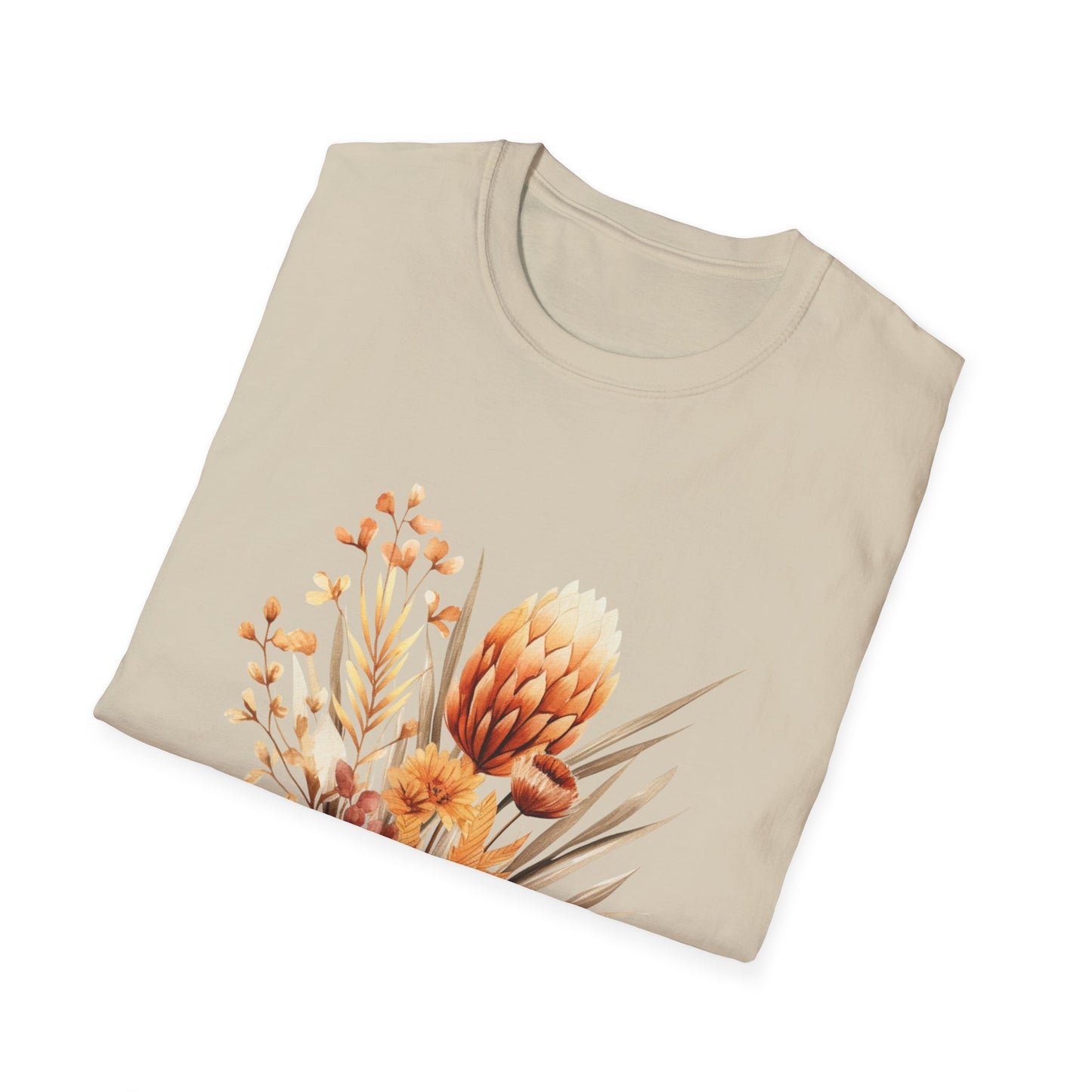 Boho Flower T-Shirt for Women Men Nature Lovers Gift Idea