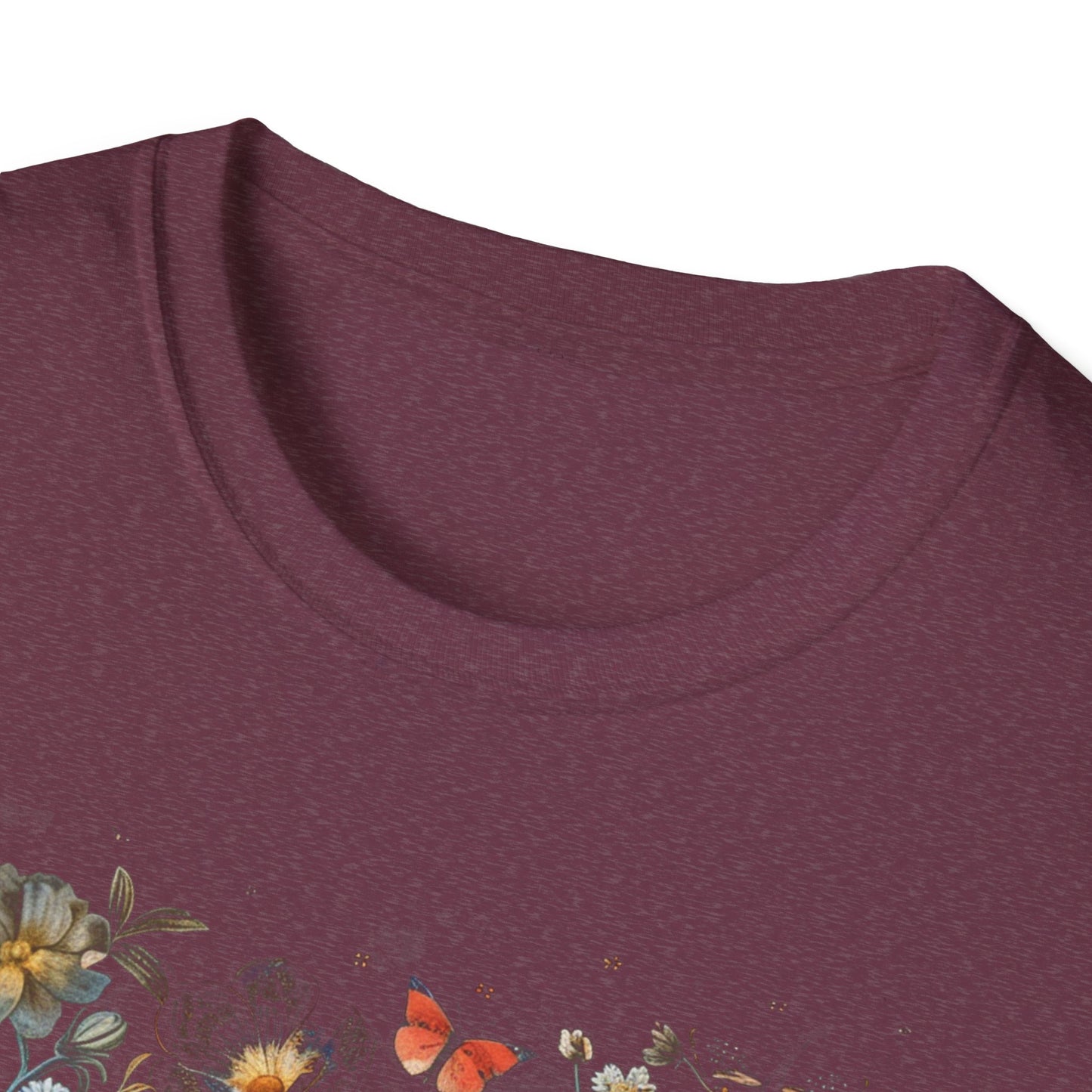 Wild Flower Butterfly T-Shirt