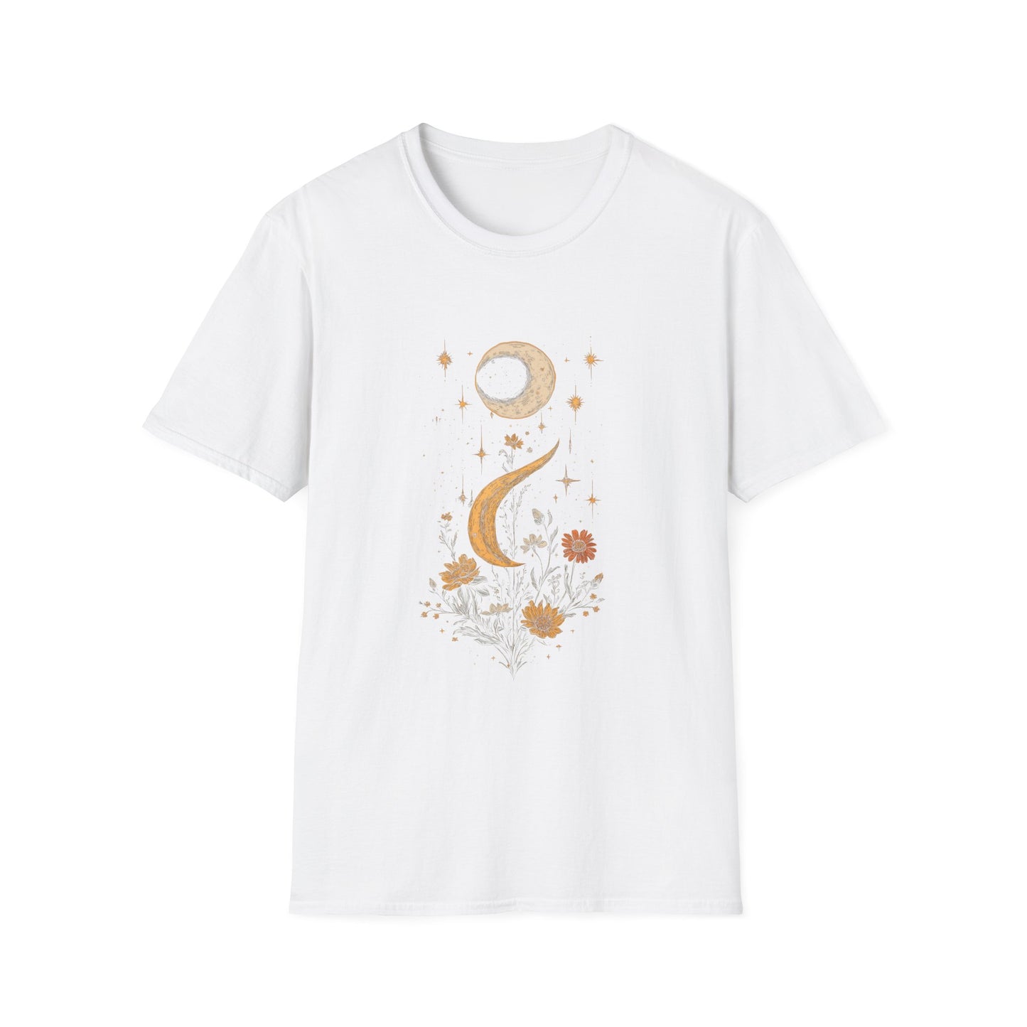 Bohemian Moon Floral T-Shirt