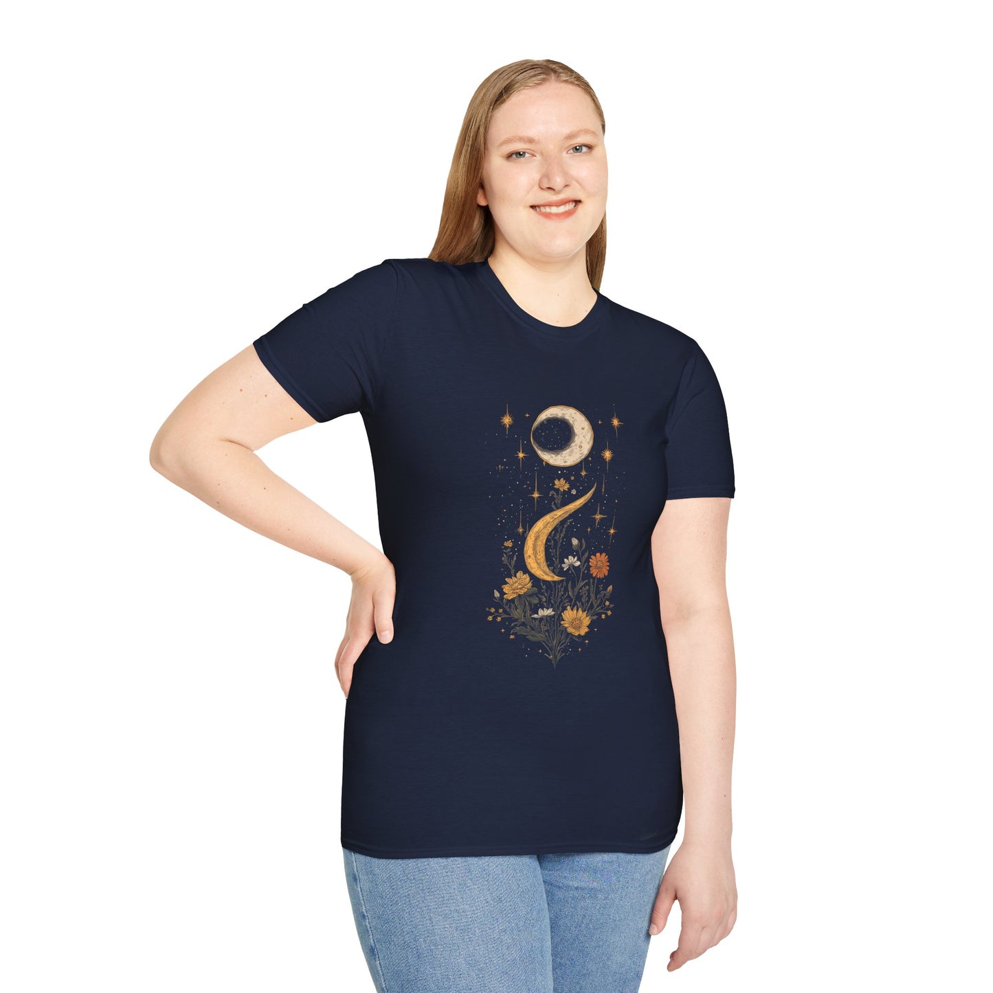 Bohemian Moon Floral T-Shirt