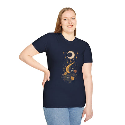 Bohemian Moon Floral T-Shirt