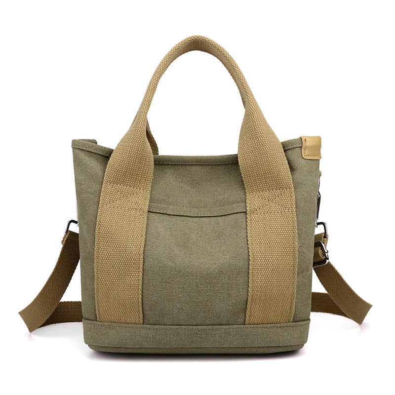 Trendy Canvas Commute Bag
