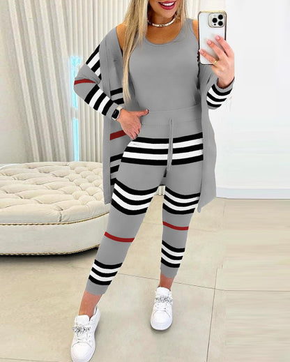 Women's 3 piece Vest Pants Inverness Solid Color