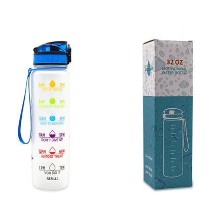 Motivational Leakproof Sports Bottle