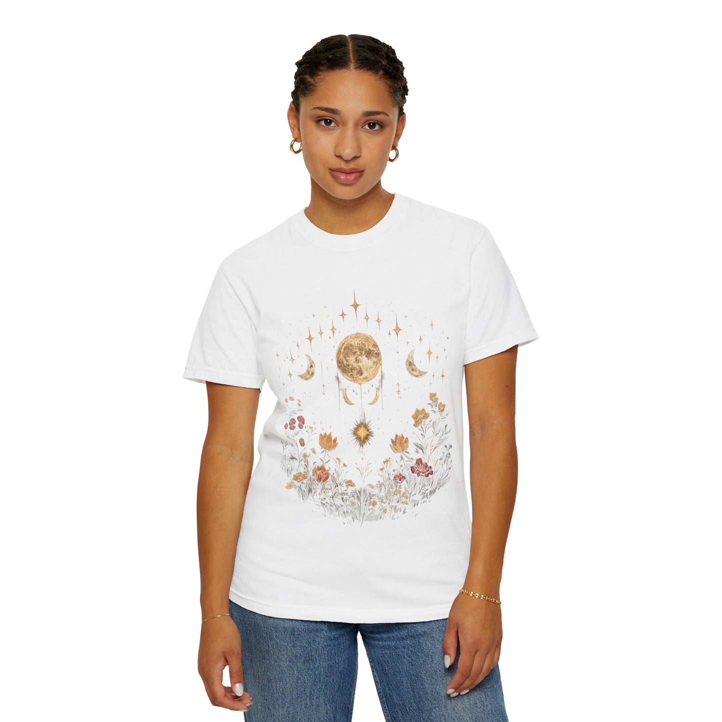 Boho Moon & Stars Unisex T-Shirt