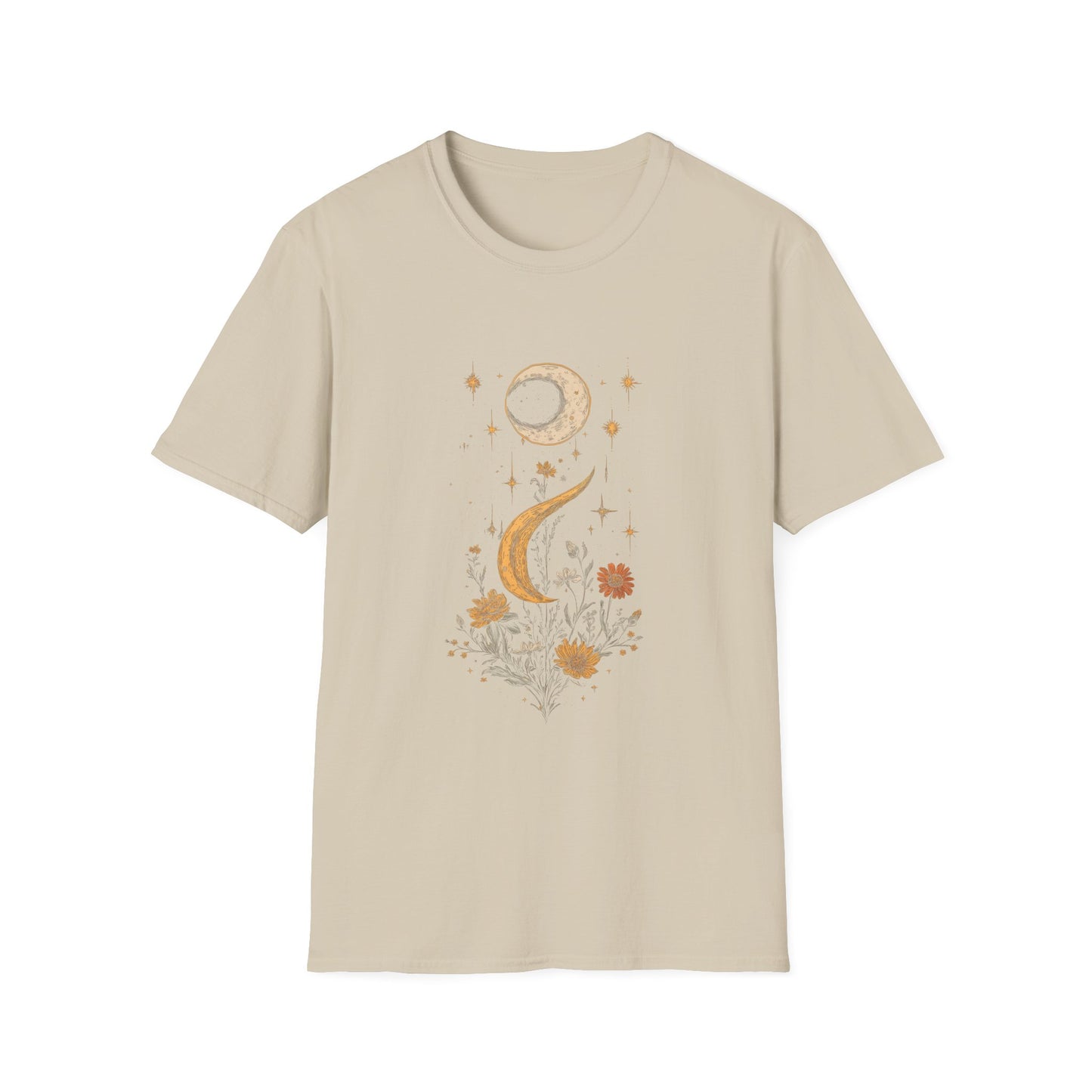 Bohemian Moon Floral T-Shirt