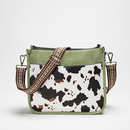 Cows Pattern One-Shoulder Tote