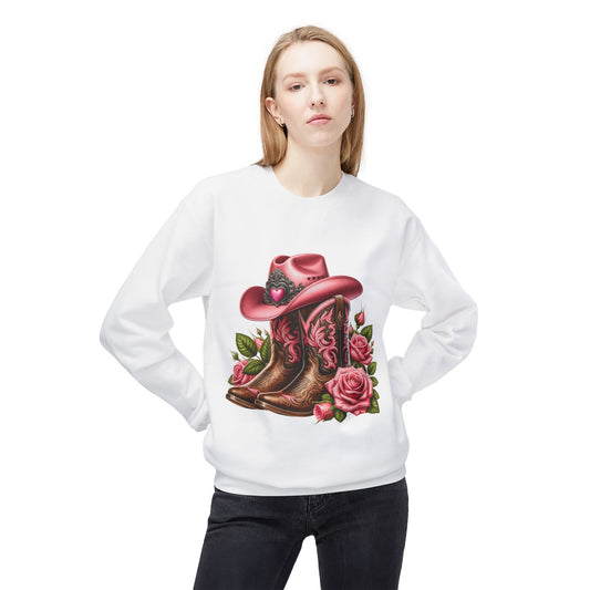 Cowgirl Floral Sweatshirt