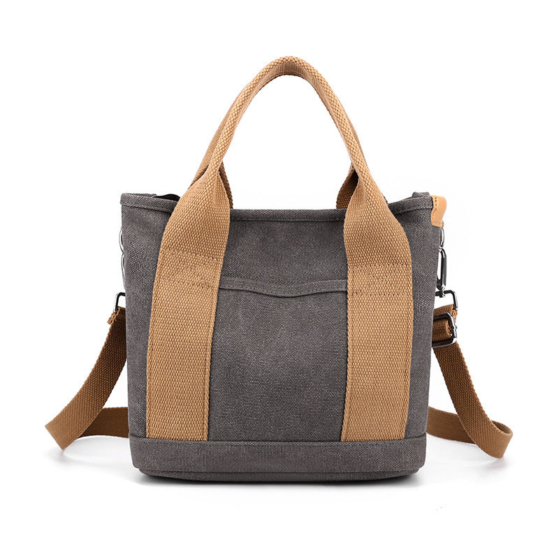 Trendy Canvas Commute Bag