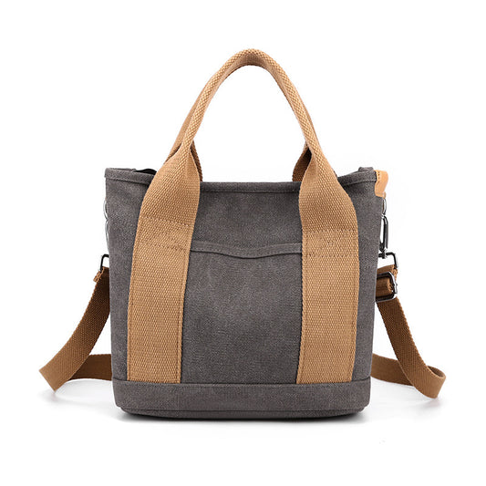 Trendy Canvas Commute Bag