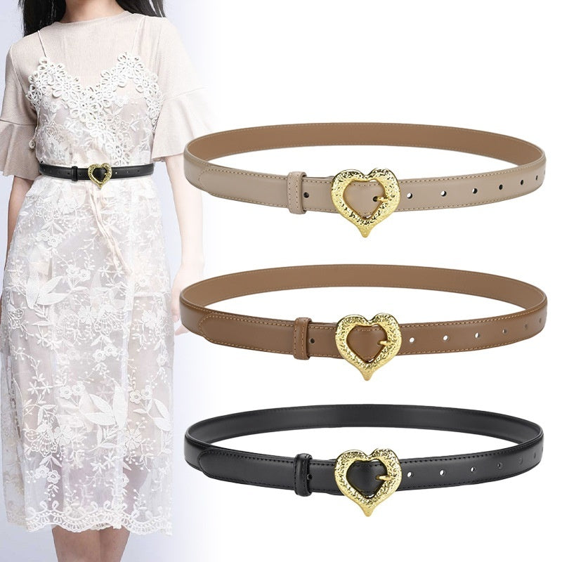 Personalized Love Leather Belt