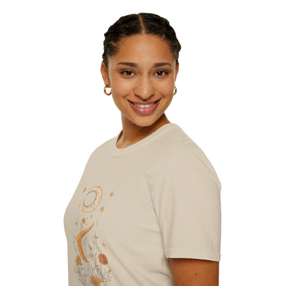 Bohemian Moon Floral T-Shirt