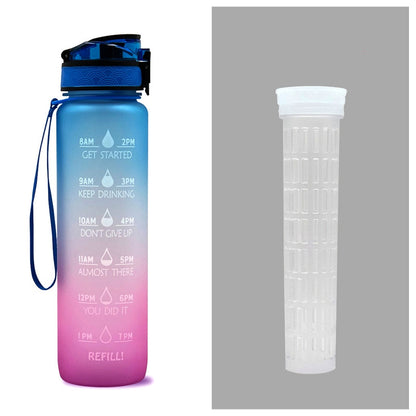 Motivational Leakproof Sports Bottle