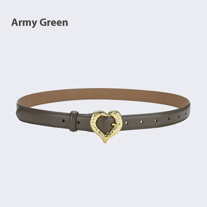 Personalized Love Leather Belt