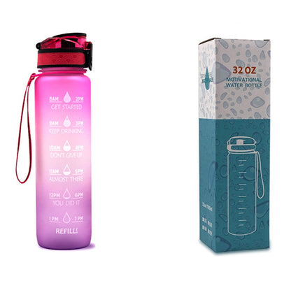Motivational Leakproof Sports Bottle